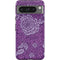Radiant Orchid Floral Google Pixel 8 Pro Impact Case